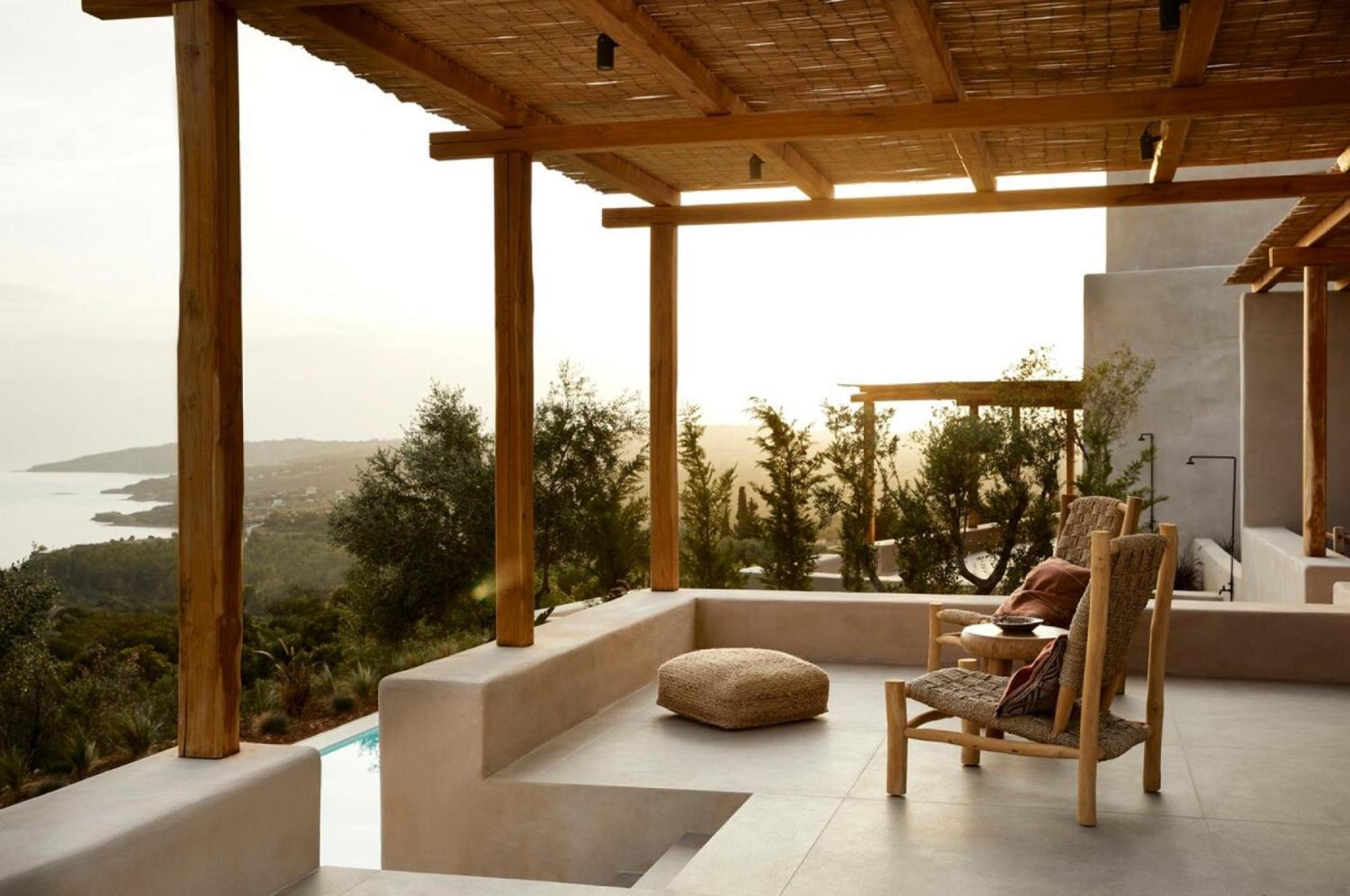 Villa Gaia - Secret Roc Villas Livathos  エクステリア 写真