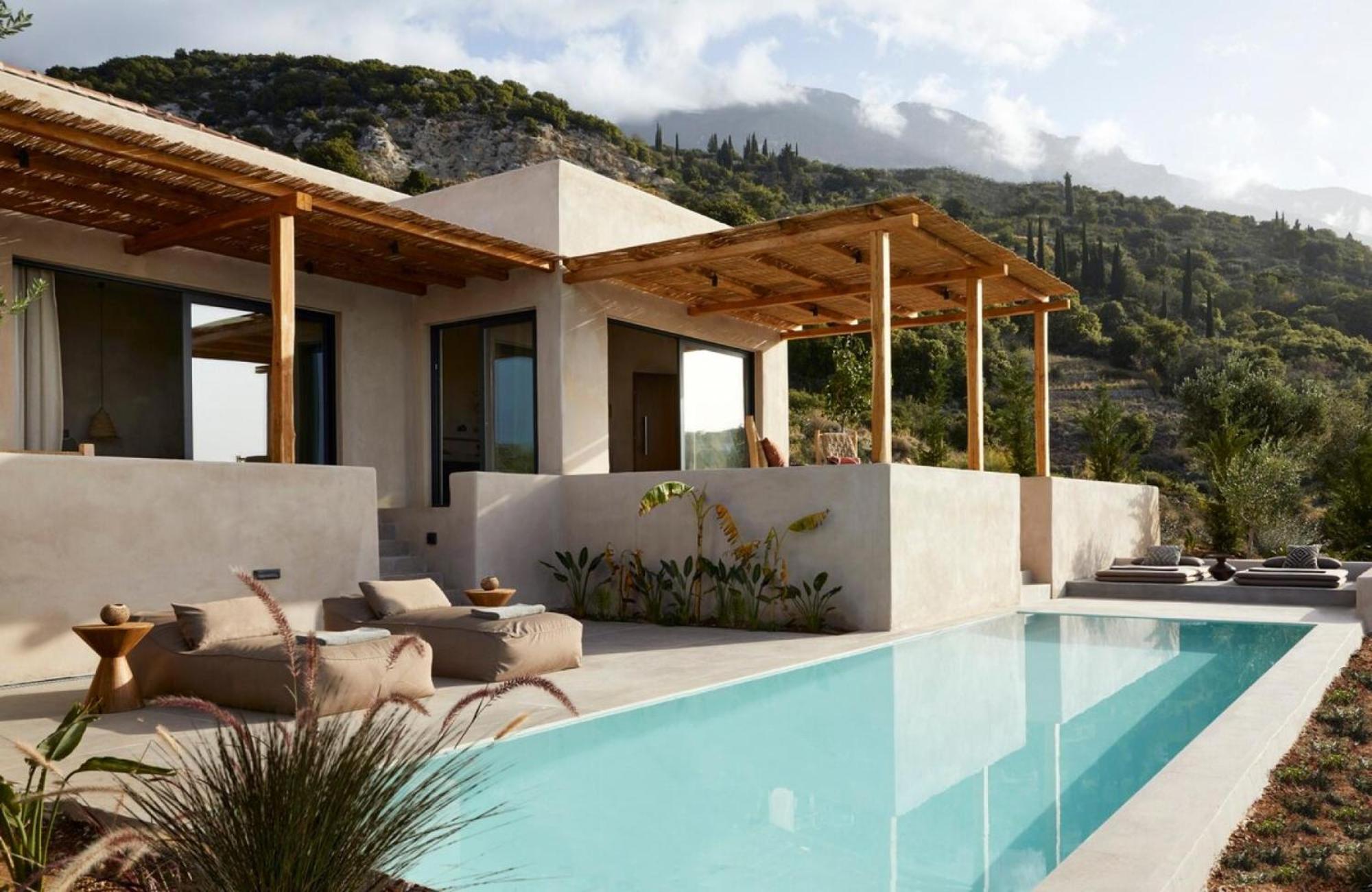 Villa Gaia - Secret Roc Villas Livathos  エクステリア 写真