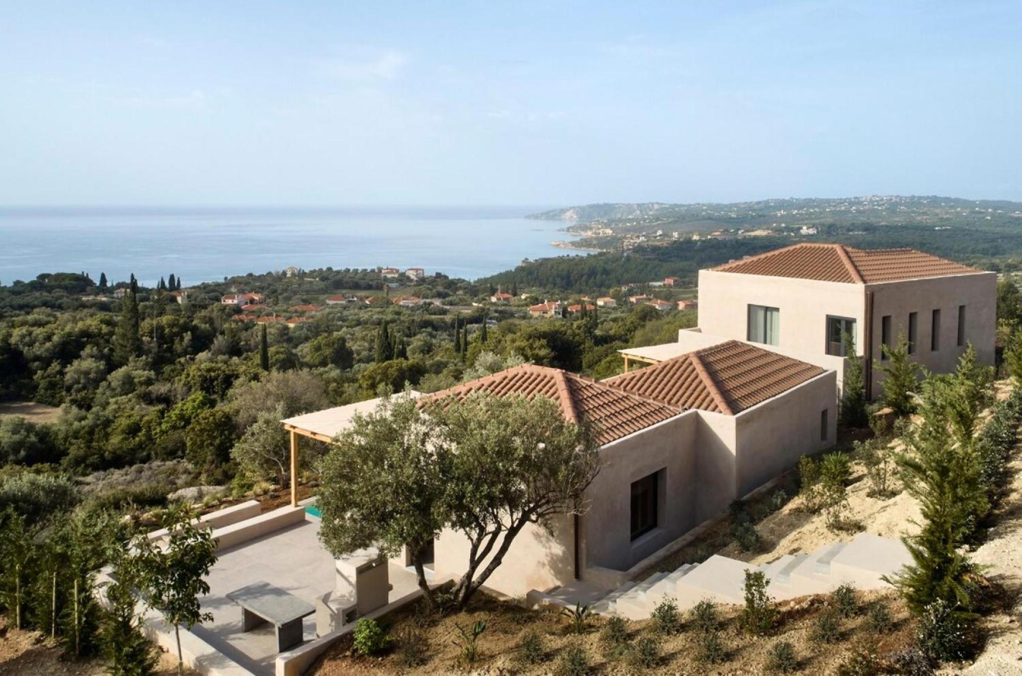 Villa Gaia - Secret Roc Villas Livathos  エクステリア 写真