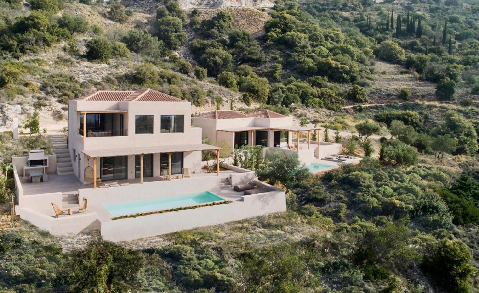 Villa Gaia - Secret Roc Villas Livathos  エクステリア 写真